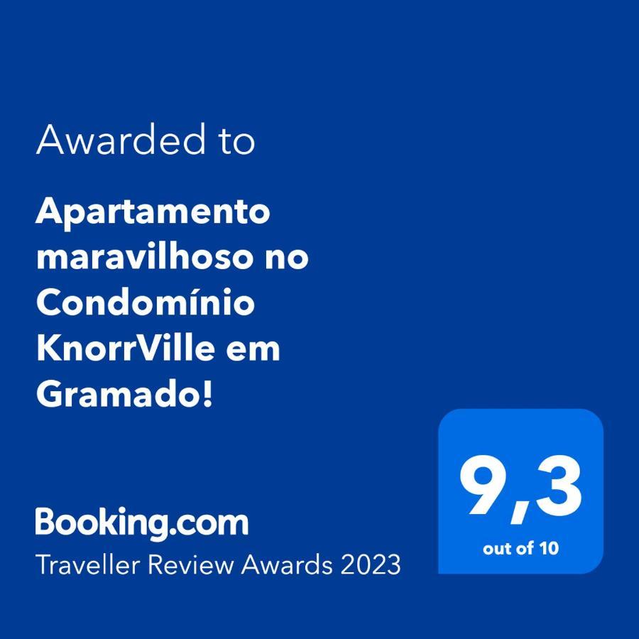 Apartamento Maravilhoso No Condominio Knorrville Em Gramado! מראה חיצוני תמונה